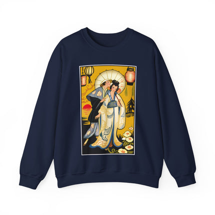 Golden Embrace Heavy Blend™ Crewneck Sweatshirt