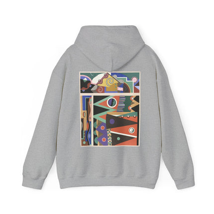 Collection decors et couleurs Pl.03 by Georges Valmier Heavy Blend™ Hooded Sweatshirt