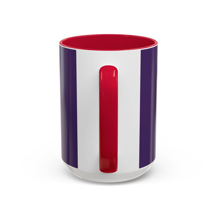 🎿❄️ The Winter Flower Skier Colorful Mug – Art Deco Alpine Fantasy