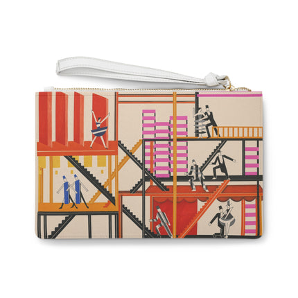 Maquettes de Théatre 4 by Alexandra Exter Clutch Bag