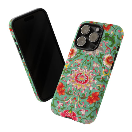 Colorful Floral Pattern by Owen Jones Phone Cases