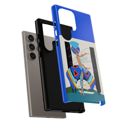 Exotic Dancer Phone Case – Vibrant Performance & Art Deco Flair