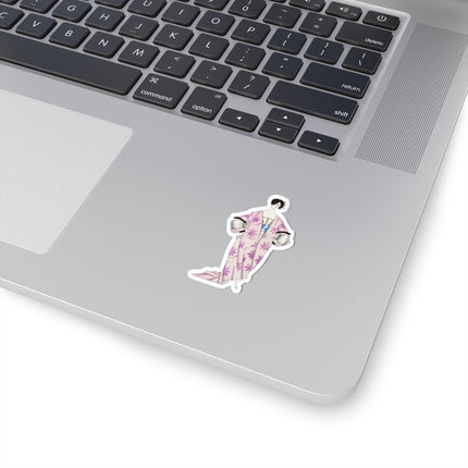 Hesitation–Déshabillé (Hesitation) by Charles Martin Kiss-Cut Stickers (4 Sizes)
