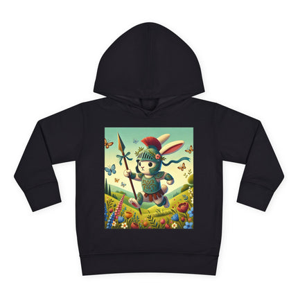 Rabbit Gladiator Toddler Pullover Fleece Hoodie