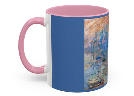 Sunrise by Claude Monet Colorful Mugs (11oz, 15oz)