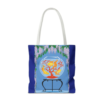 Aquatic Symphony Tote Bag (AOP)