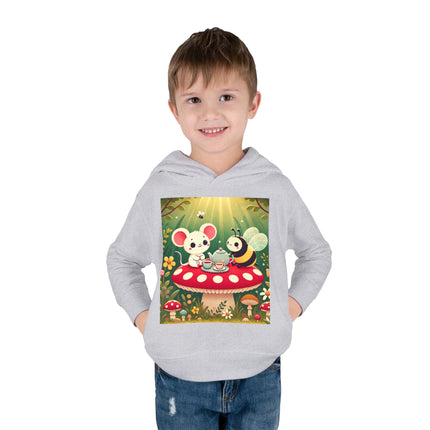 Tea Time Friends Toddler Pullover Fleece Hoodie