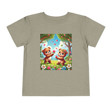 Teddy Bear Friendship Toddler Short Sleeve Tee