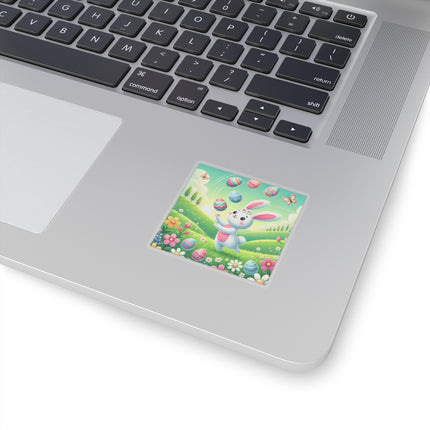 Easter Bunny’s Kiss-Cut Stickers (4 Sizes)