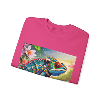 Camouflage Chameleon Unisex Heavy Blend™ Crewneck Sweatshirt