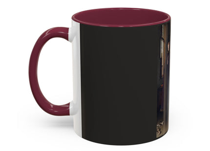 Arnolfini Portrait by Jan Van Eyck Colorful Mugs (11oz, 15oz)