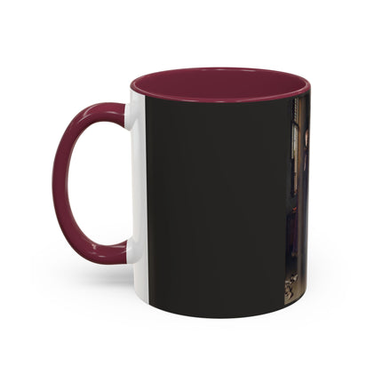 Arnolfini Portrait by Jan Van Eyck Colorful Mugs (11oz, 15oz)