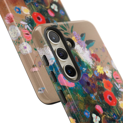 Bouquet of Flowers by Odilon Redon Phone Cases
