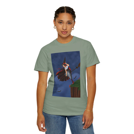 The Enchanted Witch Unisex Garment-Dyed T-shirt