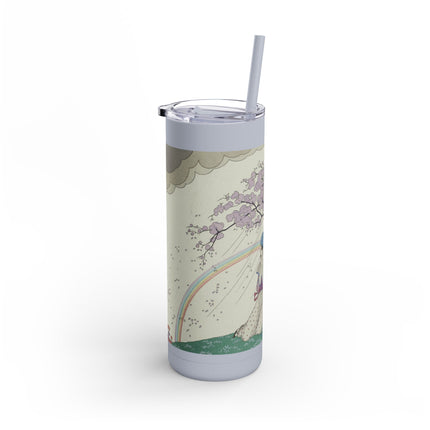L’Arc-en-Ciel by George Barbier Skinny Matte Tumbler, 20oz
