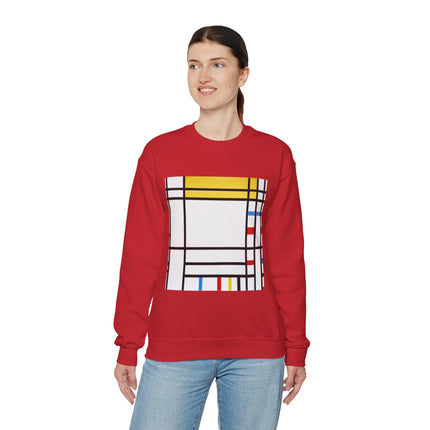 Place de la Concorde by Piet Mondrian Heavy Blend™ Crewneck Sweatshirt