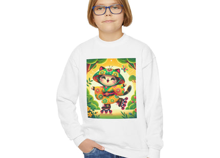 Firefly Dance on Wheels Youth Crewneck Sweatshirt