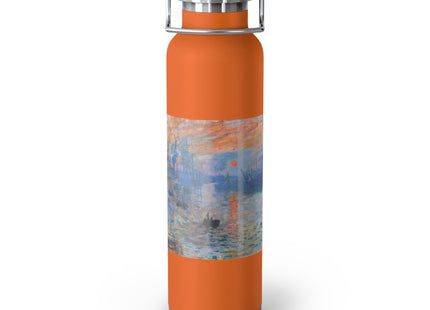 Sunrise by Claude Monet Copper Vacuum Insulated Bottle, 22oz
