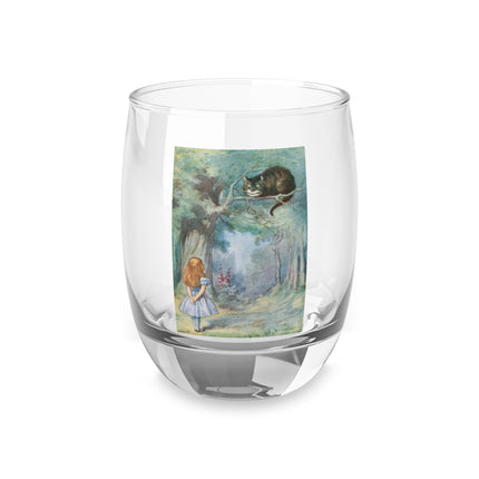 “I growl when I’m pleased, and wag my tail when I’m angry” by Sir John Tenniel Whiskey Glass