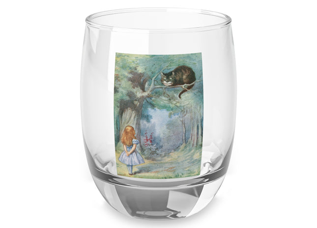“I growl when I’m pleased, and wag my tail when I’m angry” by Sir John Tenniel Whiskey Glass