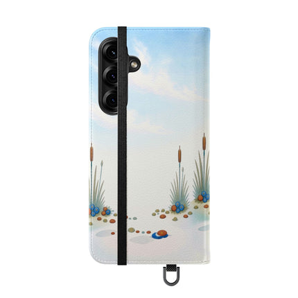 🧚🦋 The Jeweled Wing Fairy Flip Case – Art Deco Fairy Fantasy