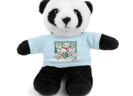 Candy Cane Timekeeper Bunny Stuffed Animals with Tee