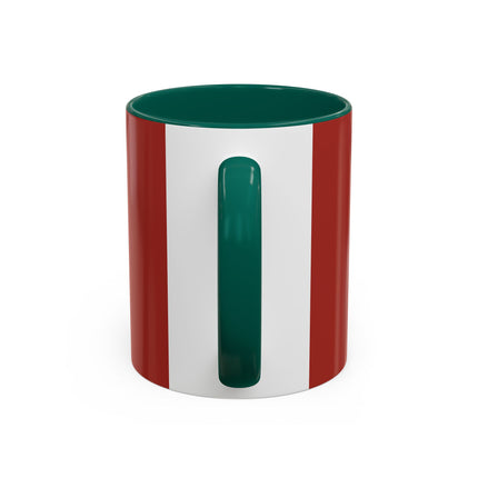 ❄️✨ The Winter Couture Promenade Colorful Mug – Art Deco Holiday Elegance