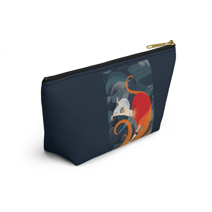 Flame of the Tempest Cosmetic Bag – Fiery Drama & Elemental Grace