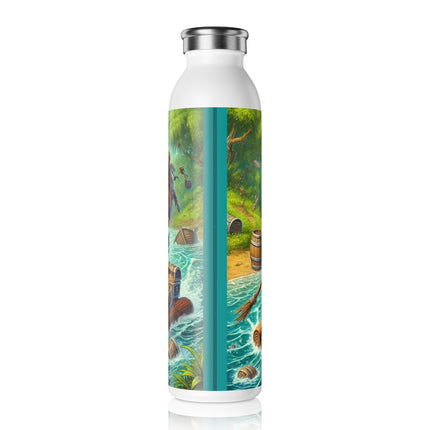The Daring Drake Slim Water Bottle