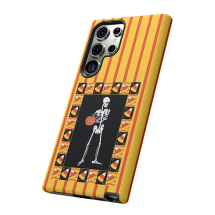 Candy Corn Skeleton Phone Cases