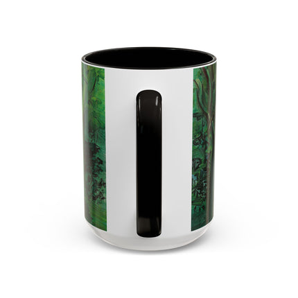 Route en forêt by Raoul Dufy Colorful Mugs (11oz, 15oz)