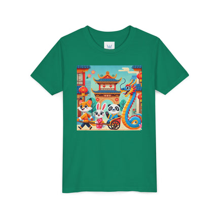 Lantern Street Dragon Parade Youth Short Sleeve Tee