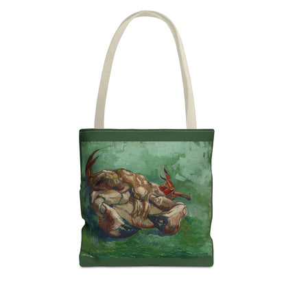 Crab on its Back by Vincent Van Gogh Tote Bag (AOP)
