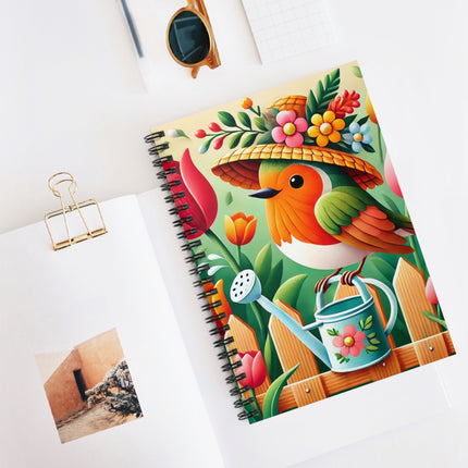 The Little Garden Tender Spiral Notebook – Ruled Line