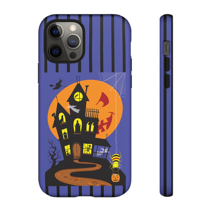 Halloween Night at the Haunted House Phone Cases