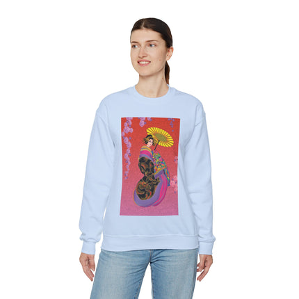 Enchanting Geisha Heavy Blend™ Crewneck Sweatshirt