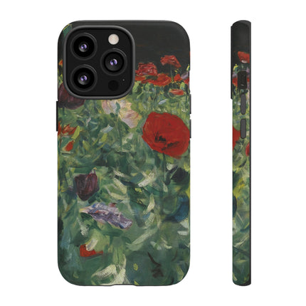 Poppies (A Study of Poppies for Carnation, Lily, Lily, Rose) by John Singer Sargent Phone Cases