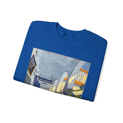 Gallery of a Moroccan Riad by George Gaudion Heavy Blend™ Crewneck Sweatshirt