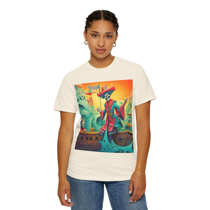 Skeleton Crew of the Misty Seas Unisex Garment-Dyed T-shirt