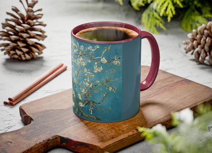 Almond Blossom by Vincent van Gogh Colorful Mugs (11oz, 15oz)