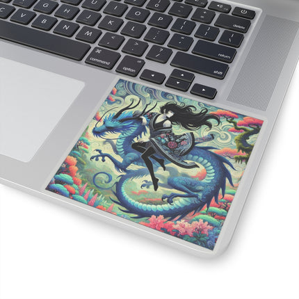 Mystic Guardian of the Sky Kiss-Cut Stickers (4 Sizes)