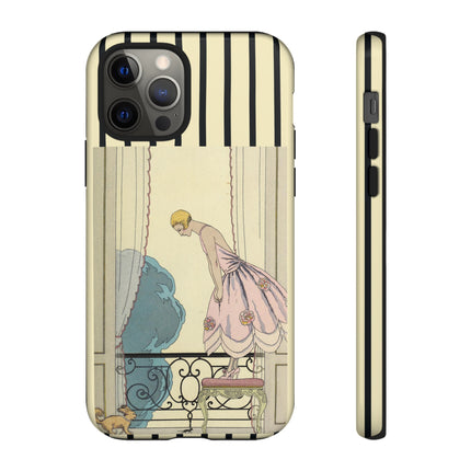 Falbalas et fanfreluches, La Souris by George Barbier Phone Cases