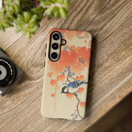 Japanese Bird and Branch by Ohara Koson Phone Cases