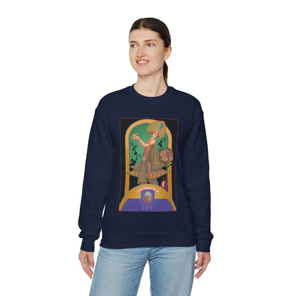 October & Opal, Tourmaline (from the Gem Series) by Sofia Chiostri Heavy Blend™ Crewneck Sweatshirt