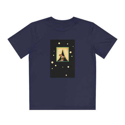 Playful Paws Youth Competitor Tee – Vintage Charm & Curious Adventure