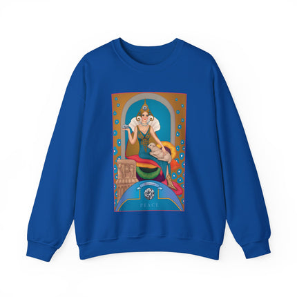 April & Diamond (from the Gem Series) by Sofia Chiostri Heavy Blend™ Crewneck Sweatshirt