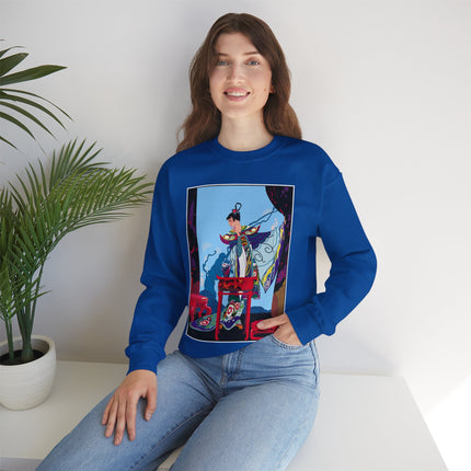 A Visual Journey by Umberto Brunelleschi Women's Heavy Blend™ Crewneck Sweatshirt