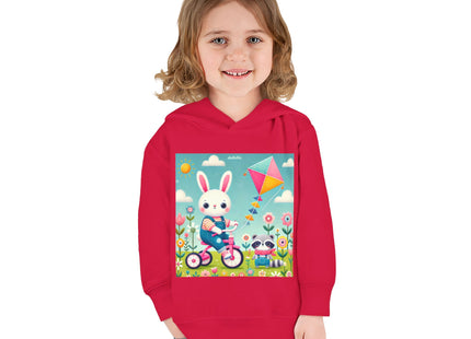 Breezy Meadow Ride Toddler Pullover Fleece Hoodie