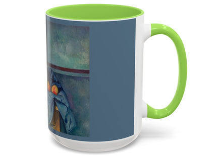 The Peppermint Bottle by Paul Cézanne Colorful Mugs (11oz, 15oz)