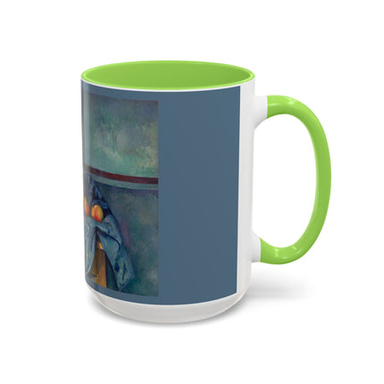 The Peppermint Bottle by Paul Cézanne Colorful Mugs (11oz, 15oz)